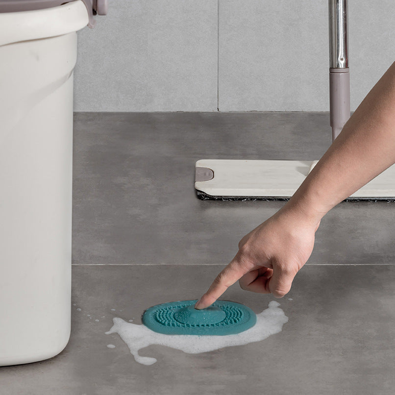 4pcs Ultra Fast Drain Set 4pcs Ultra Fast Silicone Floor Drain Set | Bathroom Accessories, Water Free, Easy Cleaning, with Hairball Catcher, Bath Plug, Sink Filter and Filter - Drain, Tap, Shower, Home and Garden Accessories